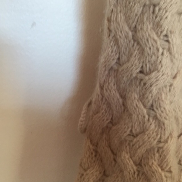 Banana republic wool/angora chunky beige sweater - Picture 2 of 3